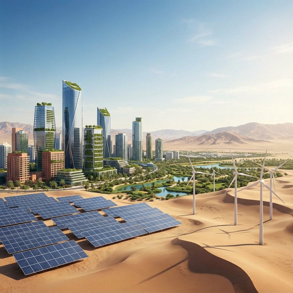 بيئة مستدامة ومشاريع خضراء في المملكة العربية السعودية